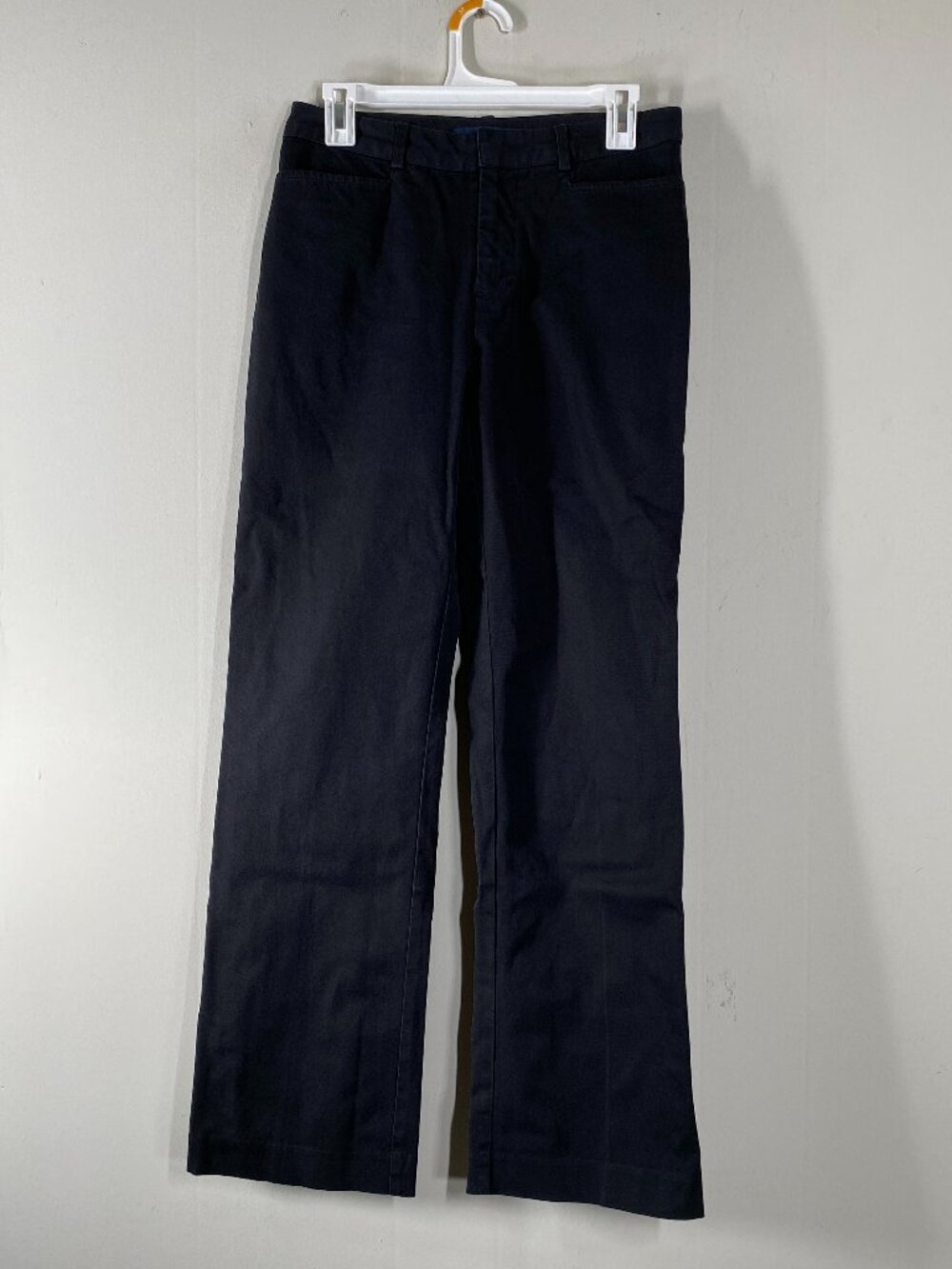 GAP Bootcut Chino Pants Women's 6 Mid Rise Black Casual Pants